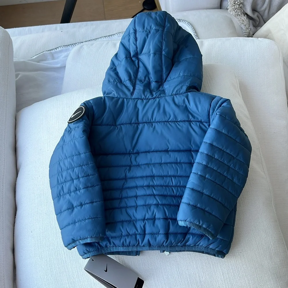 Nike Kids Blue Jacket Coat Puffer